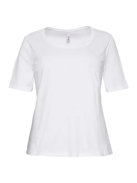SHEEGO Tricou alb