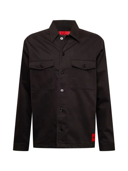 HUGO Cămașă Enalu / roșu negru