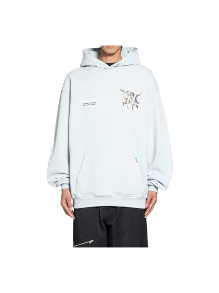 Bluza Represent z nadrukiem niebieska