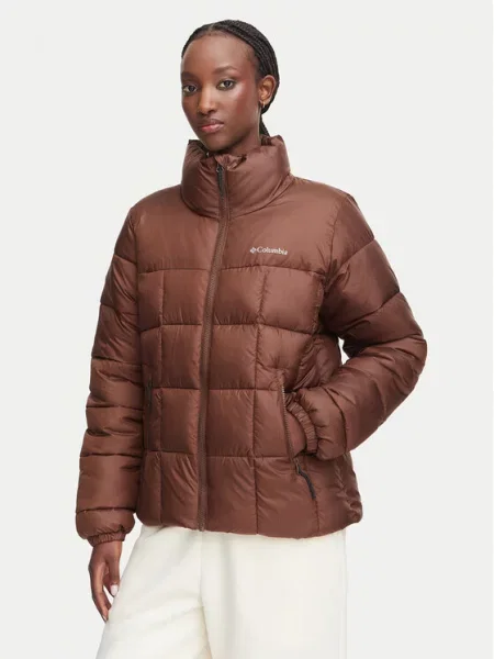 Columbia Žieminė striukė Puffect™ III Full Zip Ruda balta