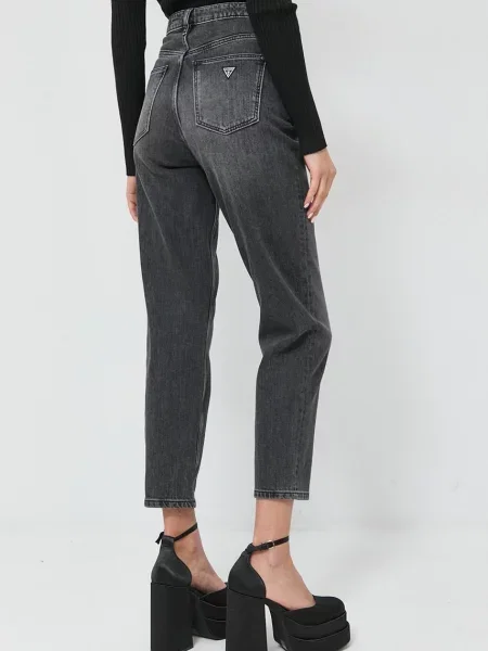 Джинсы Guess с высокой посадкой