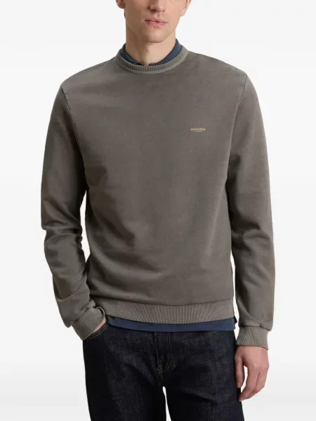 Hanorac Woolrich cu autograf gri