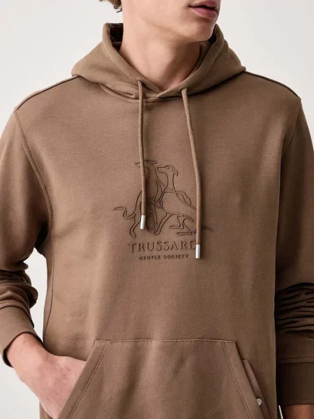 Свитер Trussardi с капюшоном