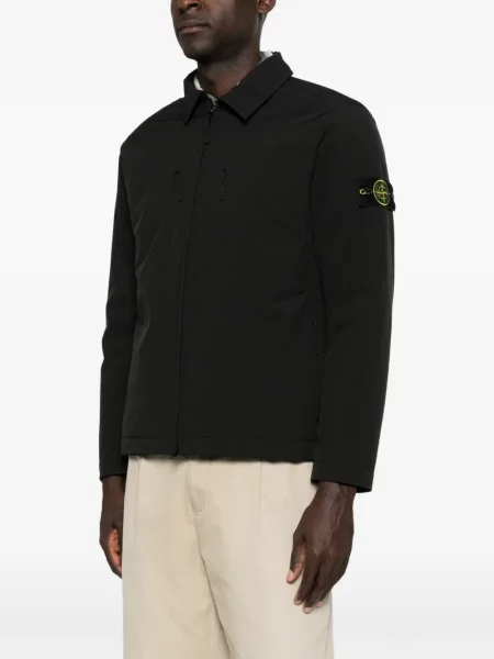Geacă Stone Island cu strasuri negru