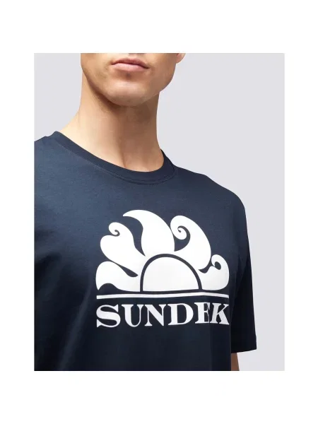 Tricou Sundek cu autograf albastru