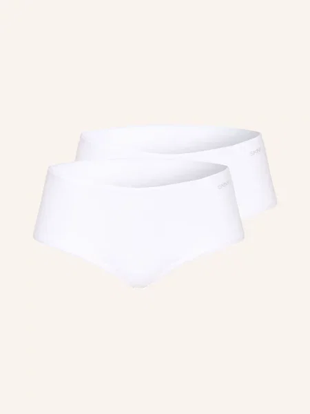 Skiny Zestaw 2 Sztuk Majtek Skiny Advantage Cotton Stretch weiss biały