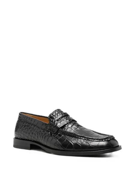 Pantofi loafer Our Legacy din piele negru