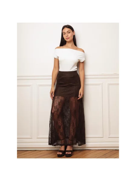 Suknja La Modeuse smeđa