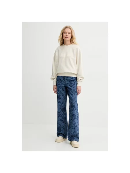 A.P.C. bluza sweat ethan GOTS gładka beżowy