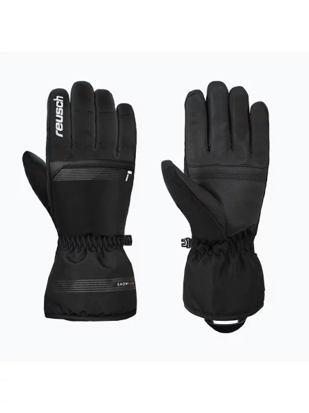 Mănuși de schi Reusch Snow King black/white alb