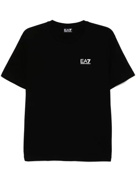 Tricou Ea7 Emporio Armani cu imagine negru