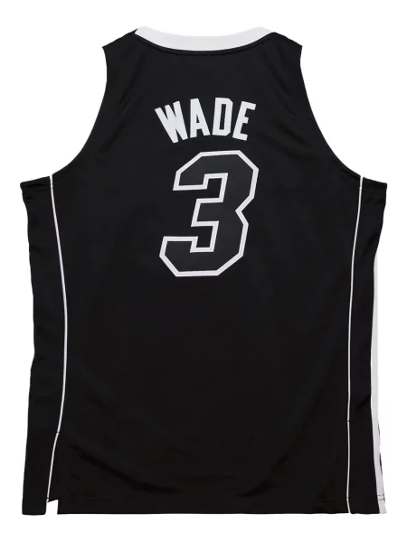 Cămașă Mitchell & Ness din jerseu negru