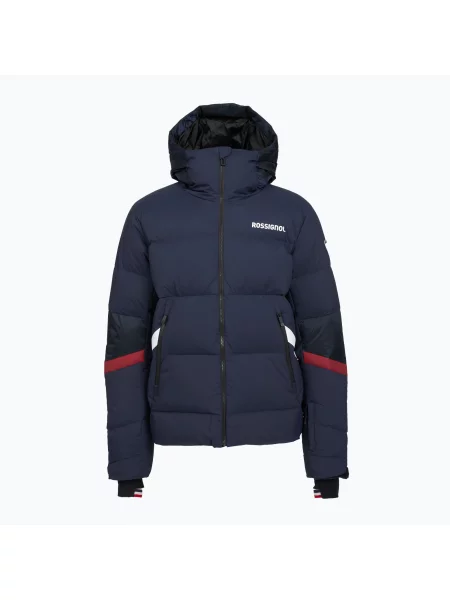 Férfi sídzseki Rossignol Daille Down dark navy. Méret: L haditengerészet