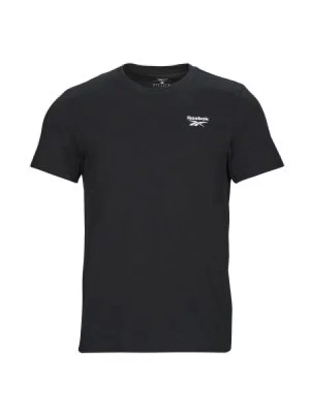 Klasična majica Reebok s autogramom crna