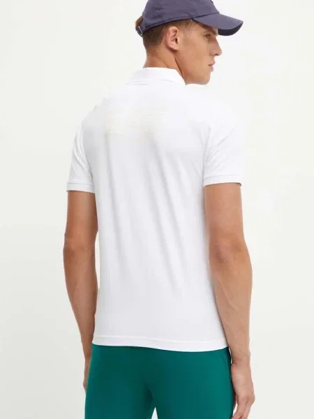 Férfi Emporio Armani Train Visibility Polo póló ing. Méret: M fehér