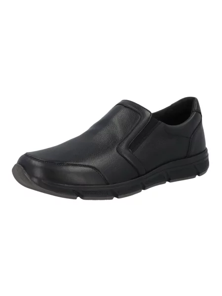 Sneakersy Solidus skórzane wsuwane czarne