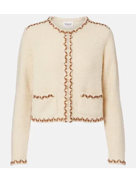 Cardigan Marant Etoile de lână alb