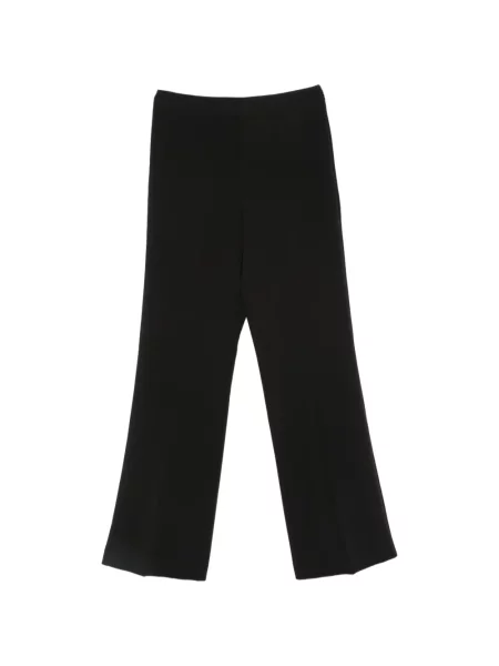 Pantaloni Twinset evazate cu autograf negru