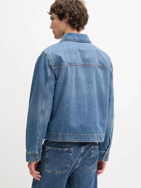 Kurtka jeansowa o kroju regular fit z czystej bawełny model CRISTOBAL' Levi's niebieska