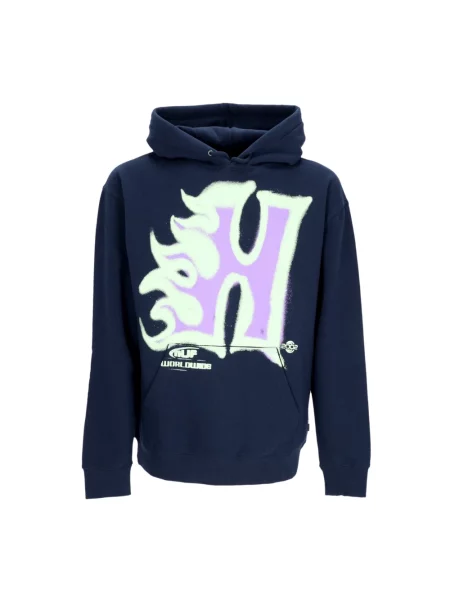 Bluza z kapturem Huf z kapturem niebieska