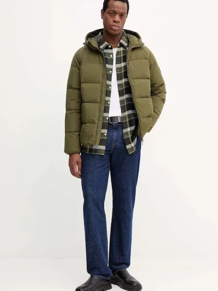 Tommy Hilfiger geacă de puf verde