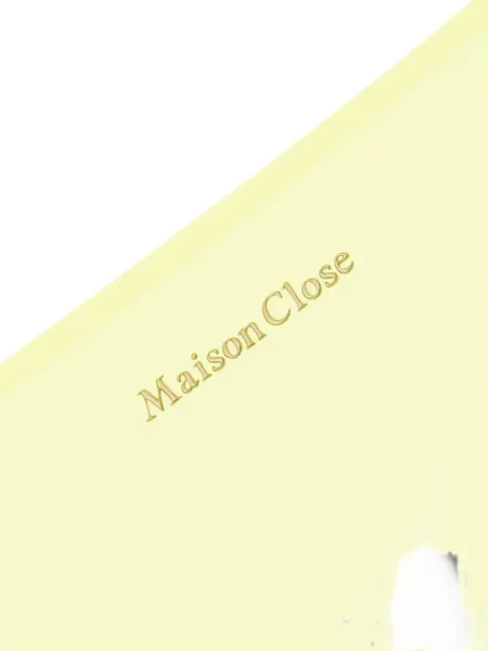 Chiloți briefs Maison Close cu imagine galben