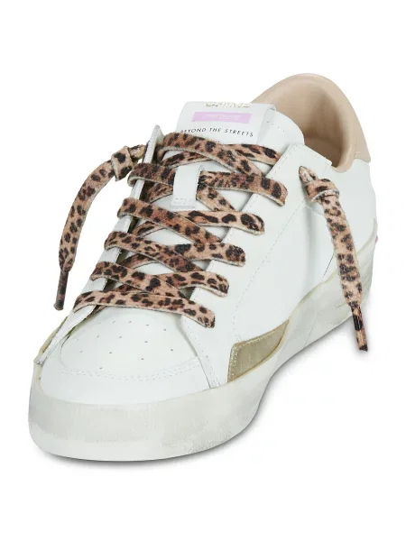 Crime London sneakers din piele DELUXE alb