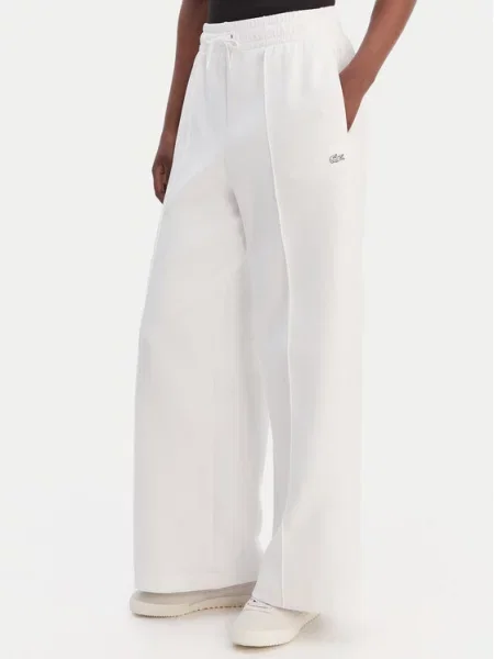 Спортивные штаны Lacoste белые