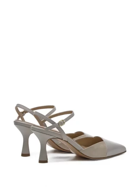 Pantofi cu toc Lottusse din piele slingback roz