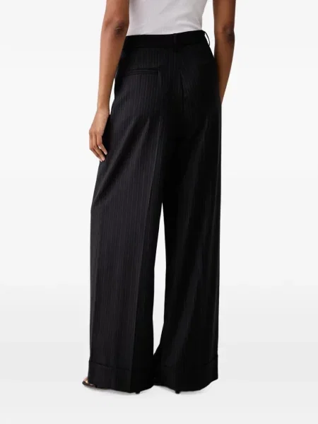 Pantaloni palazzo Vicolo negru