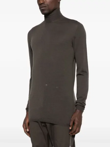 Sweter Rick Owens wełniany brązowy