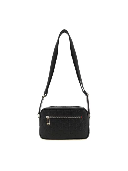 Torba crossbody Gucci skórzana czarna