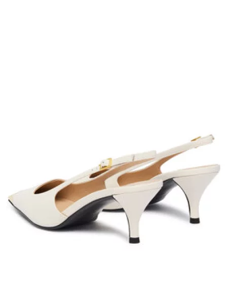 Furla Bateliai Metal Slingback CN Kreminė