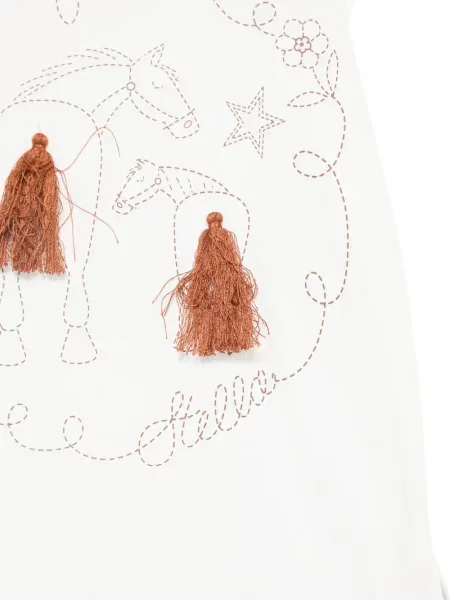 Gyerek póló Stella Mccartney fehér