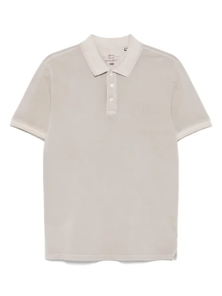 Tricou polo Woolrich gri