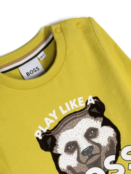 Dětské tričko Bosswear žluté
