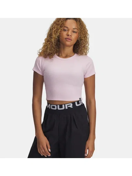 Тениска Under Armour Rival дамска розово