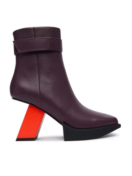 Боти United Nude Construct Bootie HI Бордо