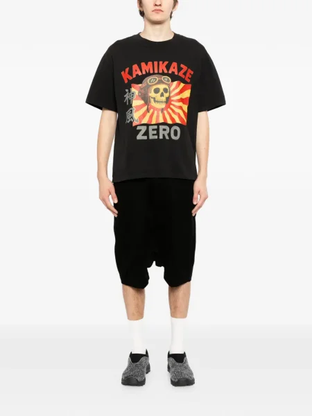 Tricou Melt cu decolteu în U negru
