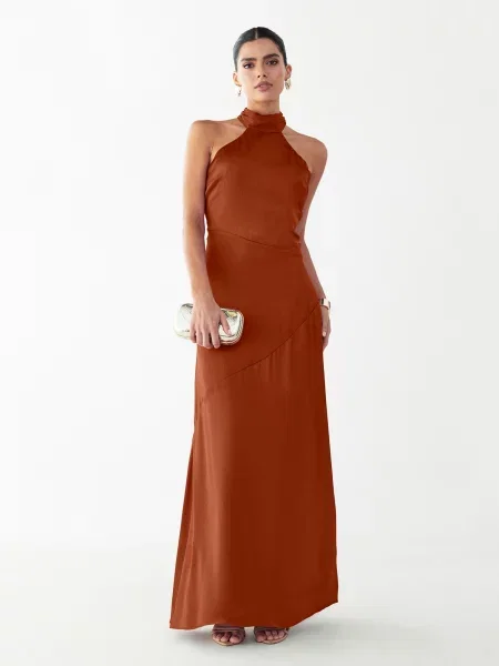 BWLDR Rochie de seară Shaw arămiu