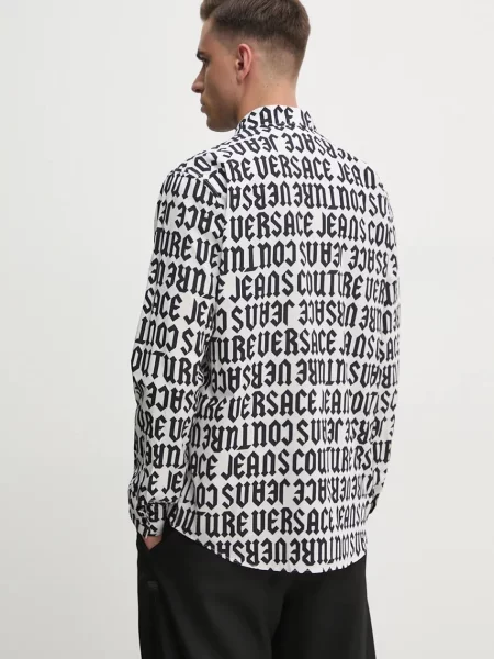 Сорочка Versace Jeans Couture regular класичний комір білий