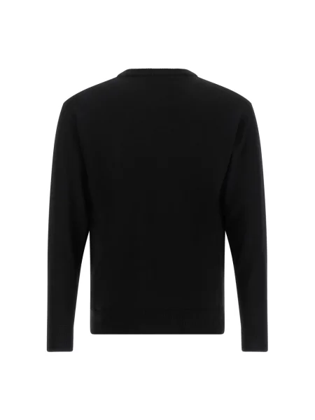 Sweter Moschino wełniany czarny