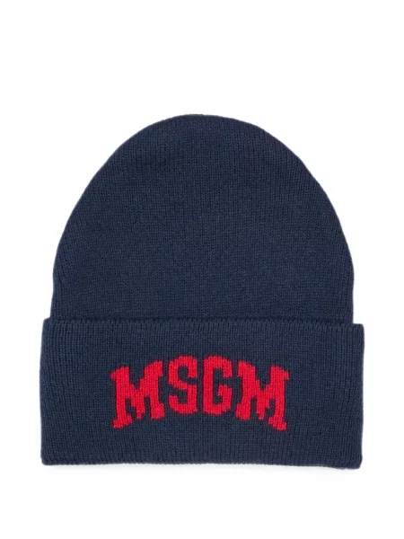 Czapka dziecięca Msgm niebieska
