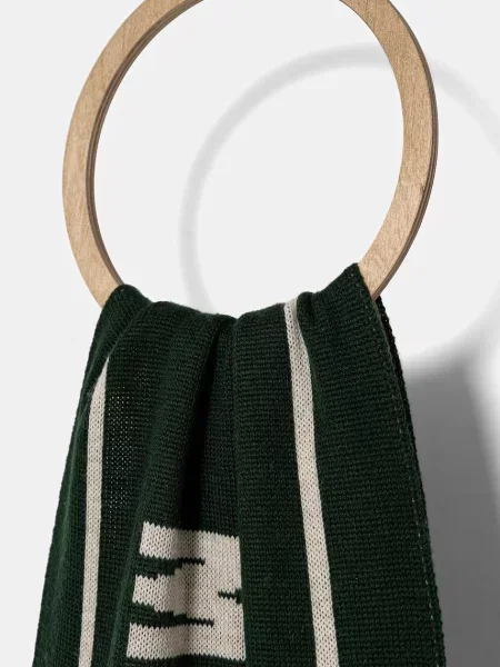 Шерстяной шарф Moschino оранжевый