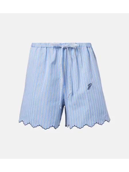 Szorty Patou popelinowe niebieskie