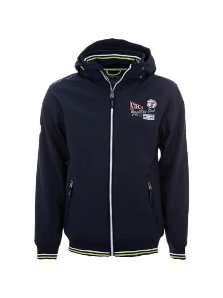 Geacă Vent Du Cap softshell albastru