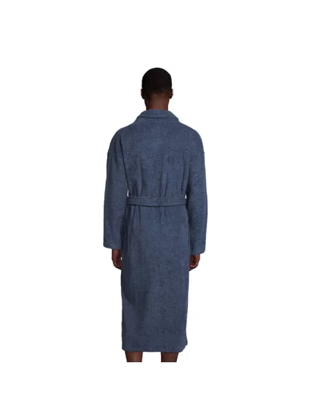 Szlafrok Pałacowy Unisex Dla Dorosłych niebieski