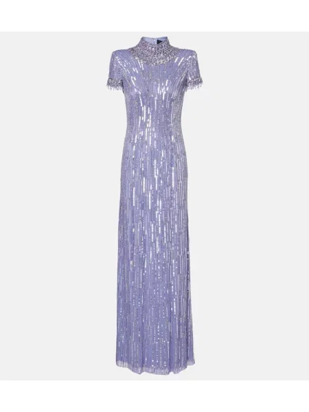Rochie Jenny Packham violet