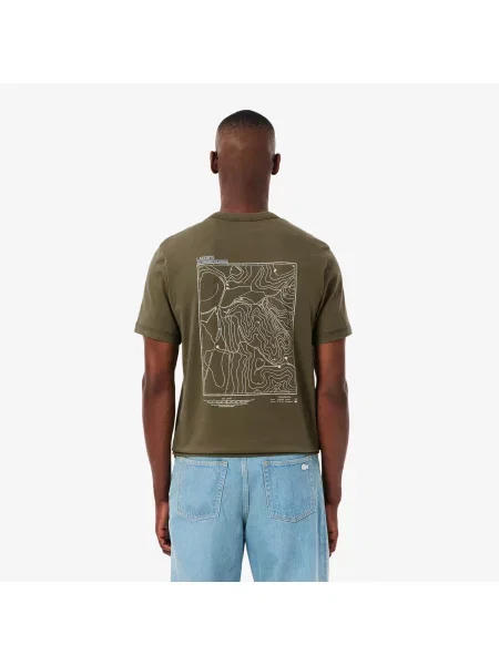 Футболка Lacoste зеленая