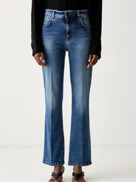 Weekend Max Mara blugi bootcut pentru femei WKDRAPALLO albastru